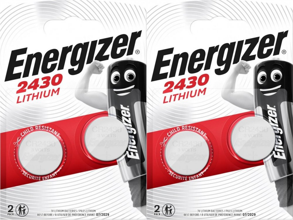 2x Bateria litowa Energizer CR2430, 2 sztuki