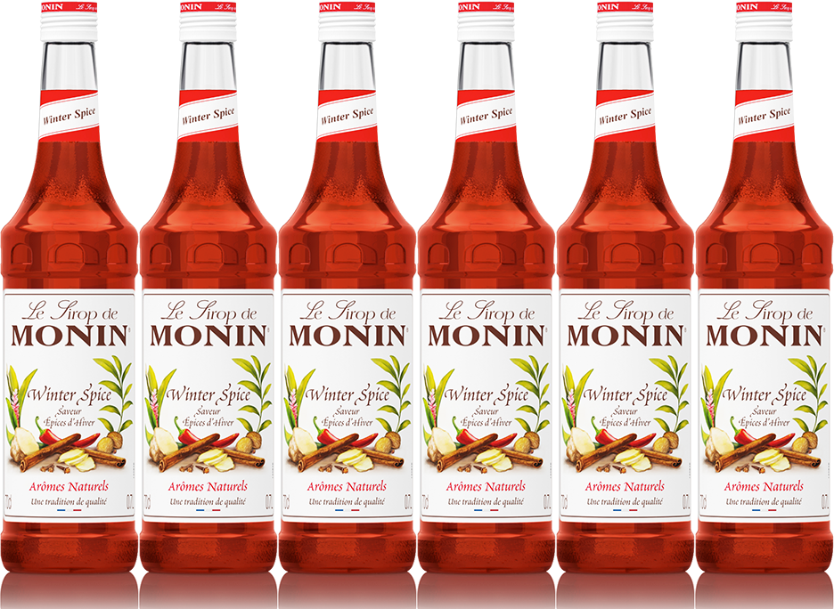 6x Syrop Monin Winter Spice, 700ml