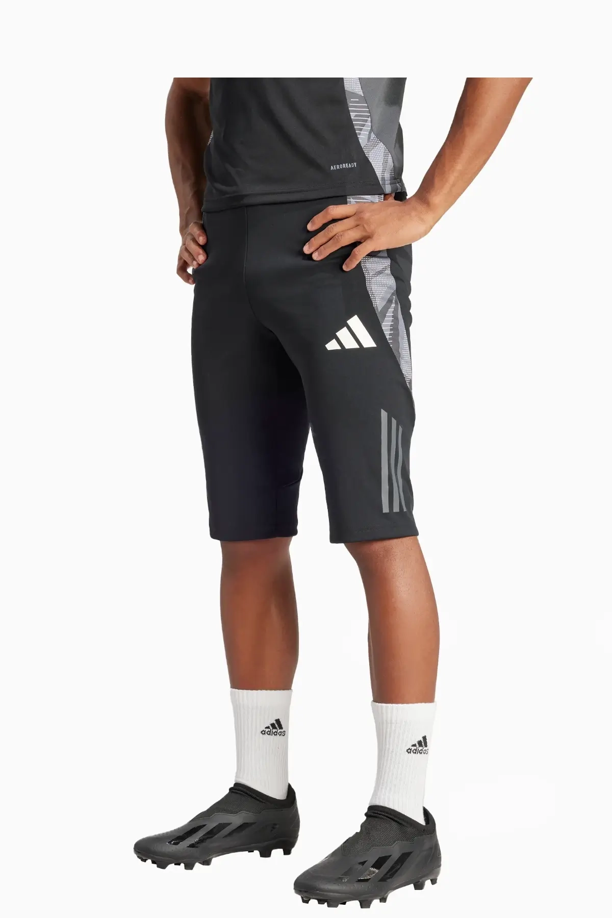 Spodenki adidas Tiro 24 Competition Training 1/2 - Czarny