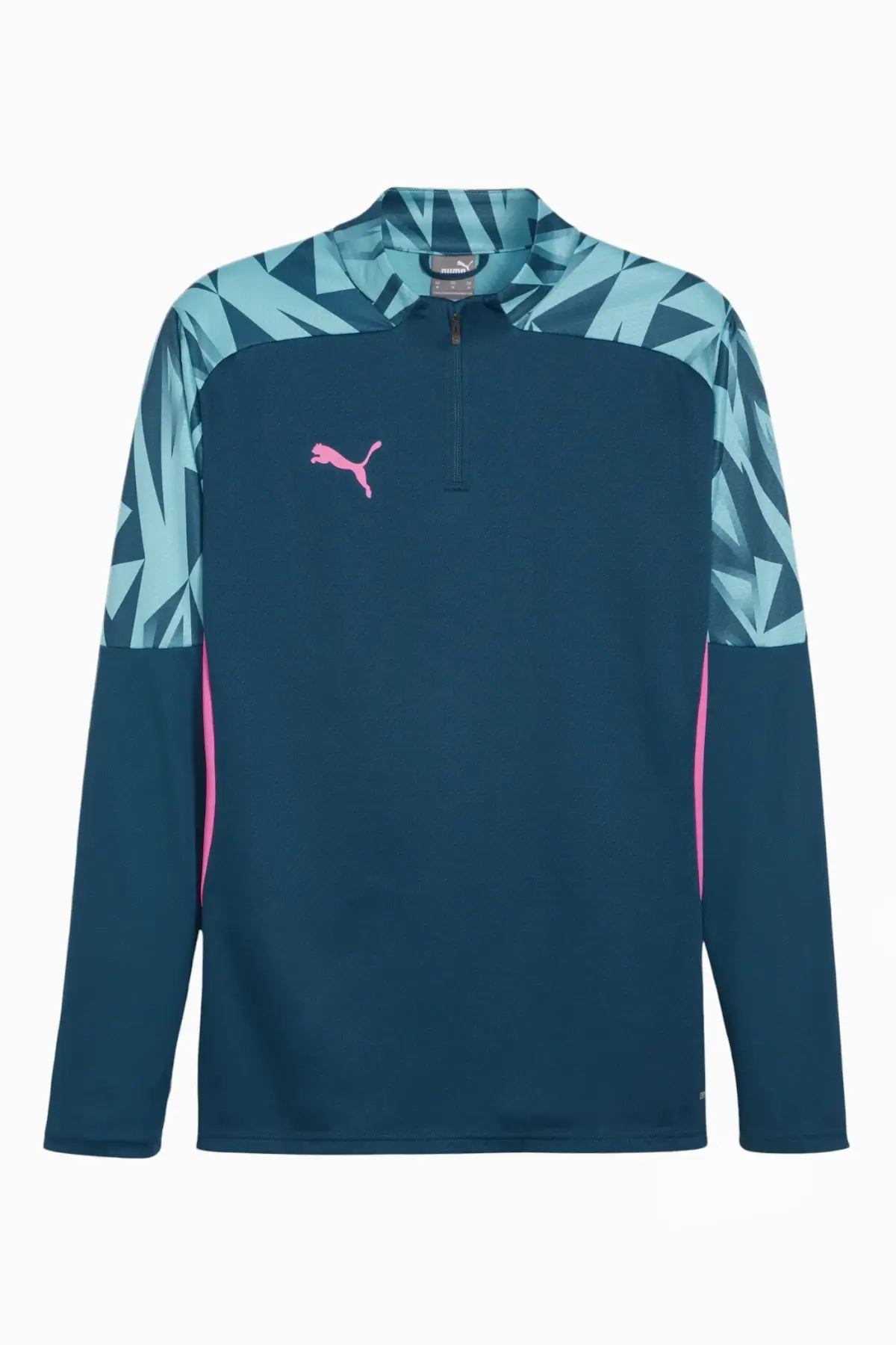 Bluza Puma IndividualFINAL Top 1/4 Zip - Granatowy