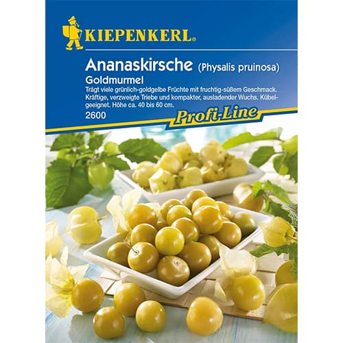 1 szt, Ananaskirsche Goldmurmel - Samen: Ilość w opakowaniu: 1 Stück