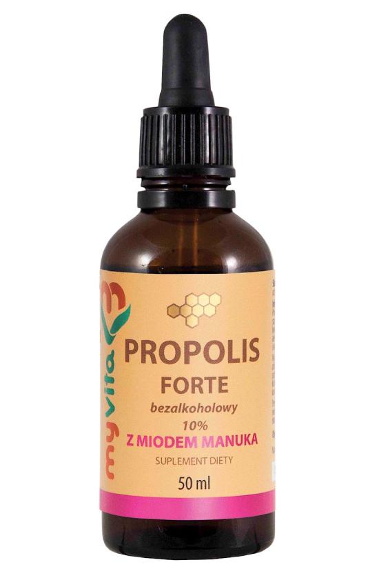 Myvita propolis forte z miodem manuka, 50 ml