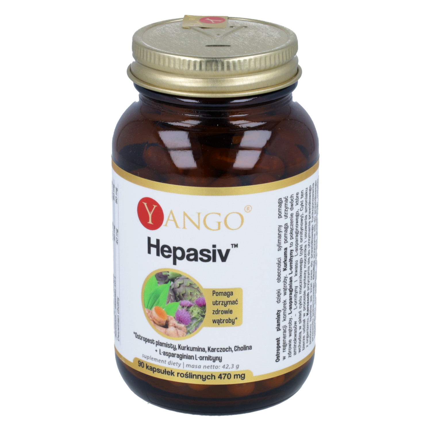 Yango hepasiv, 90 kapsułek