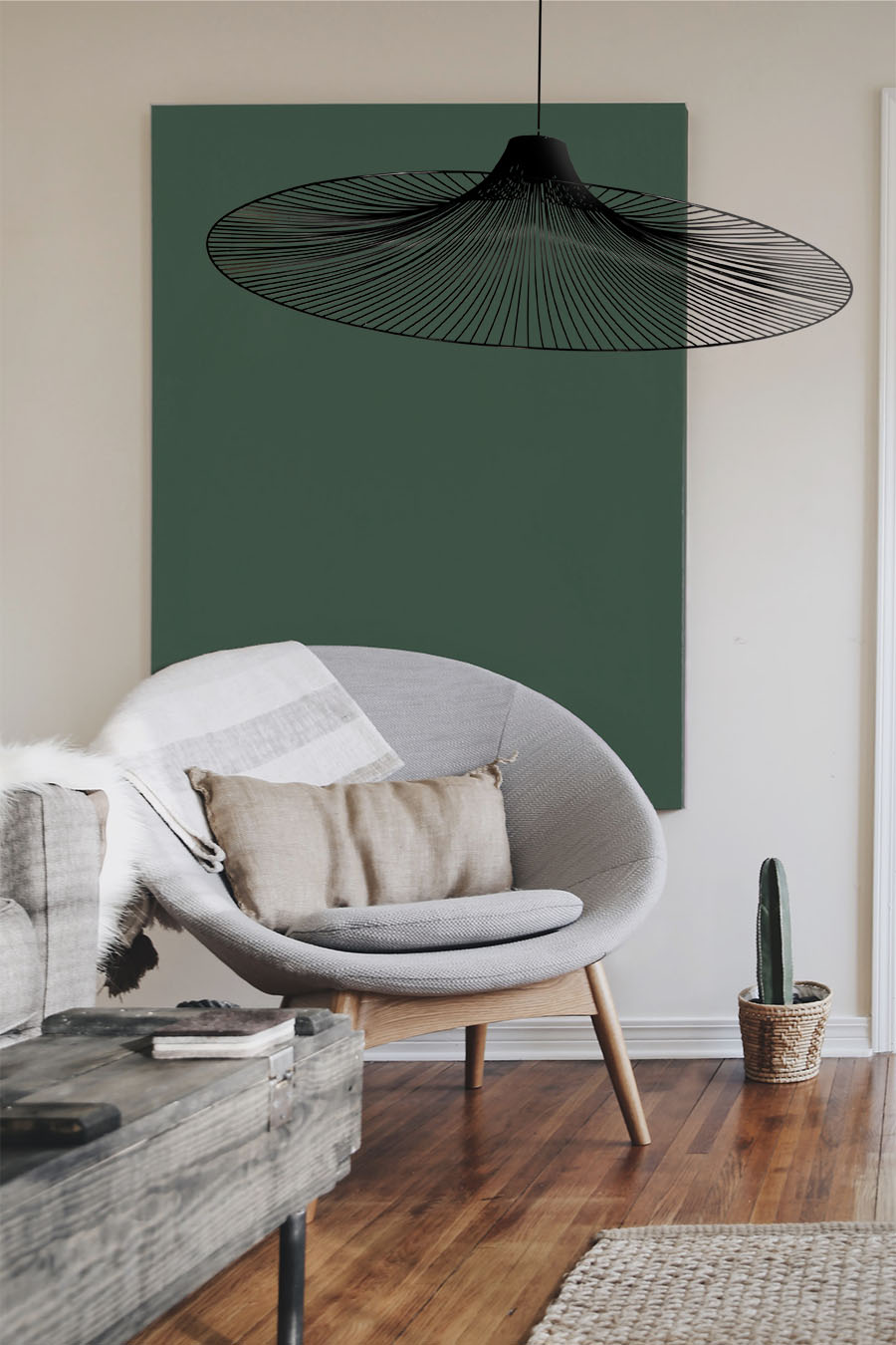 Kaja Dot lampa wisząca 1x60W czarna KP-09