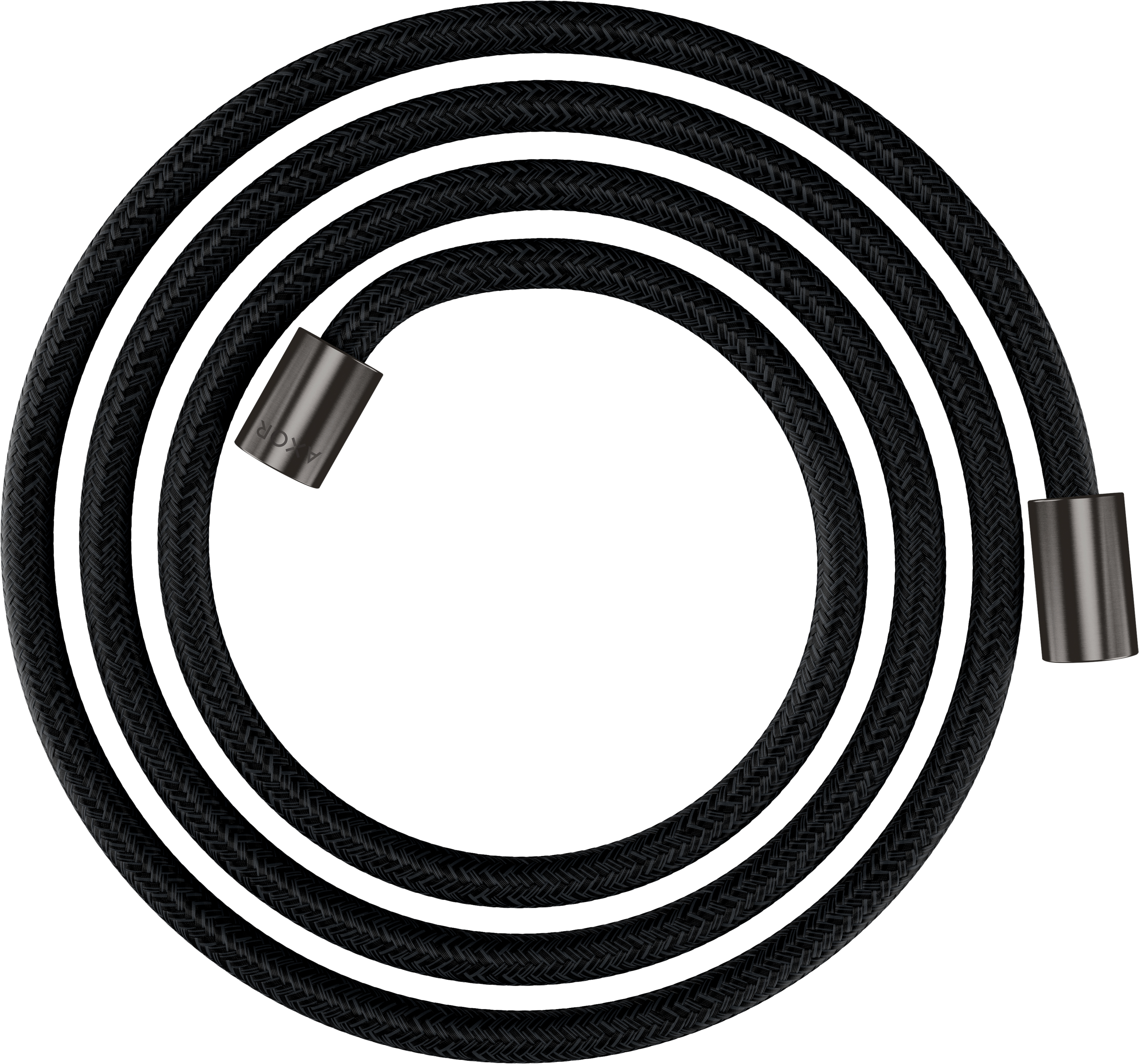 Axor ShowerSolutions wąż prysznicowy 200 cm czarny chrom szczotkowany 28291340