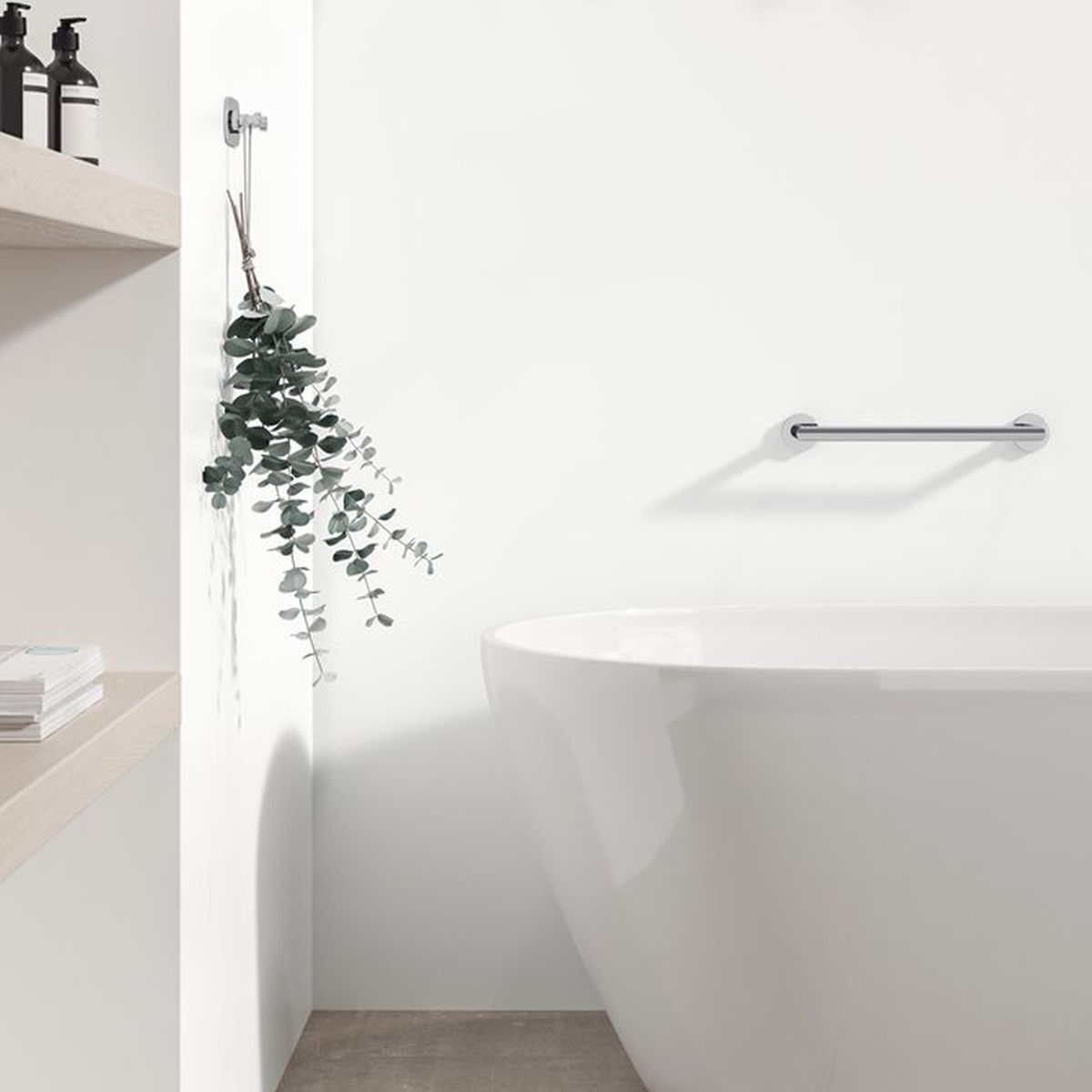 Geesa Nemox Chrome wieszak na ręcznik 30 cm drążek chrom 916506-02