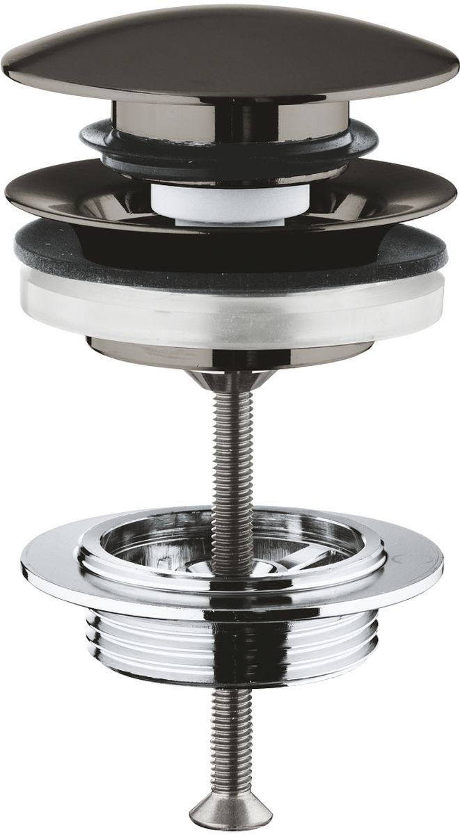 Grohe zestaw odpływowy z korkiem brushed hard graphite 65807AL0 - Wysyłka w 24h