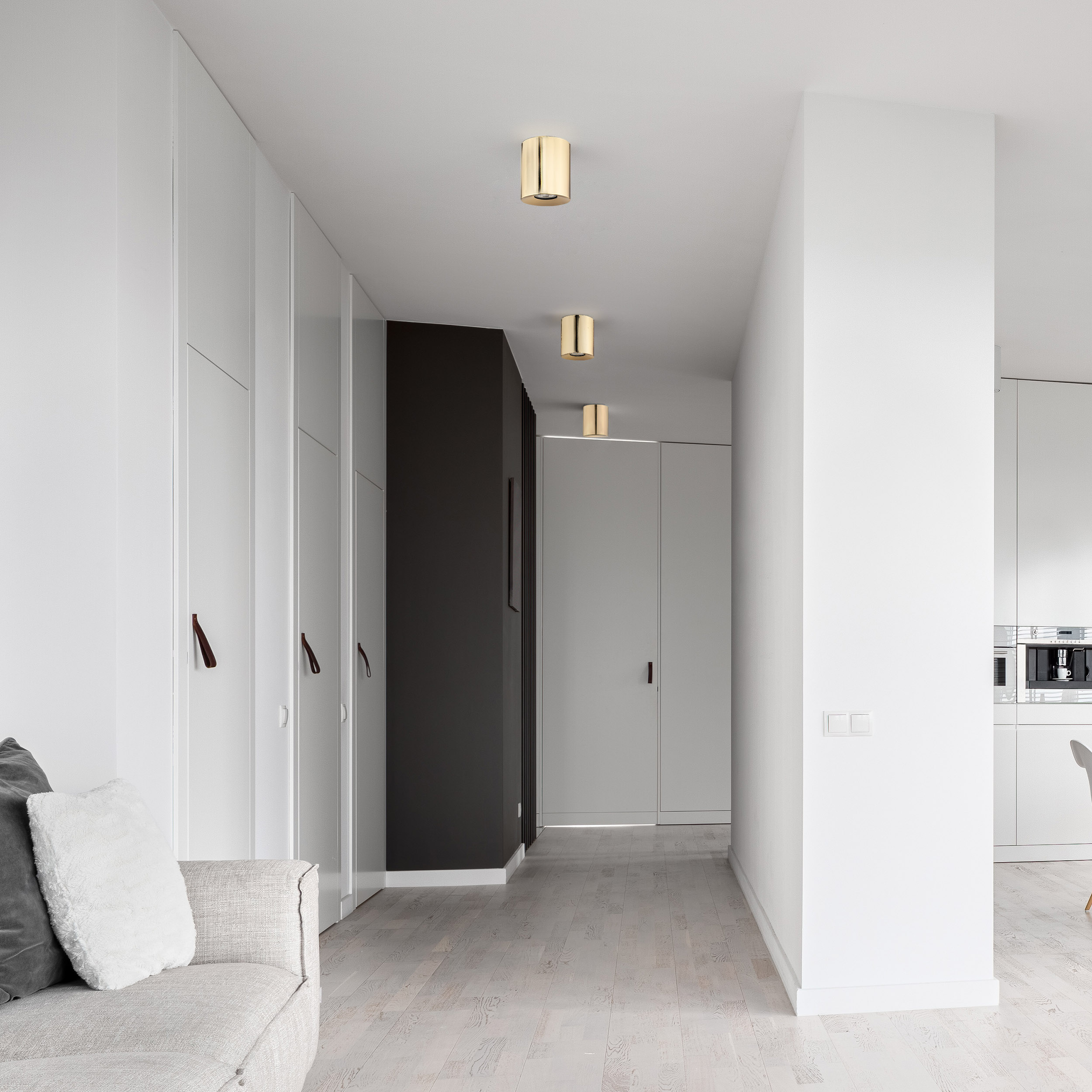 TK Lighting Orion lampa podsufitowa 1x10 W złota 10129