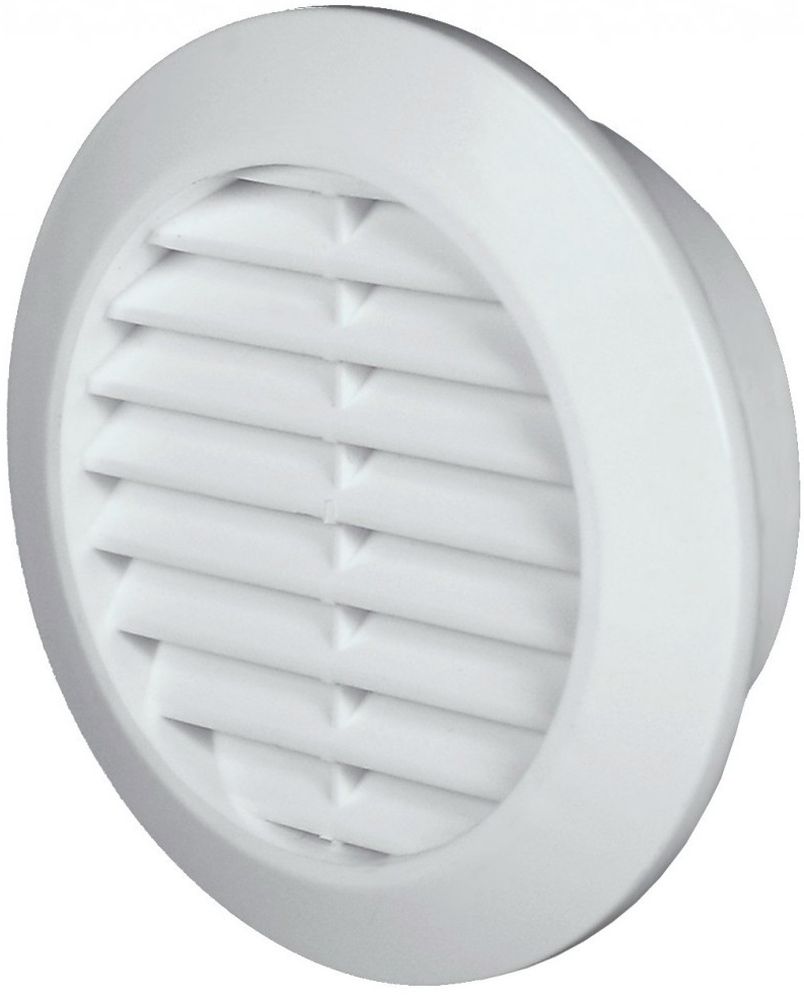 Awenta Mini-Awent kratka 80x80 mm biała T74