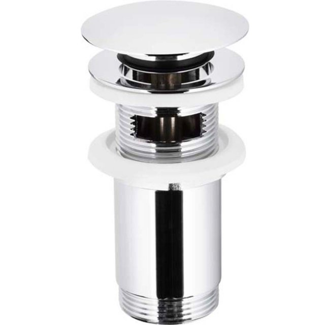 KFA Korek umywalkowy KLIK-KLAK duży z przelewem chrom 660-254-00