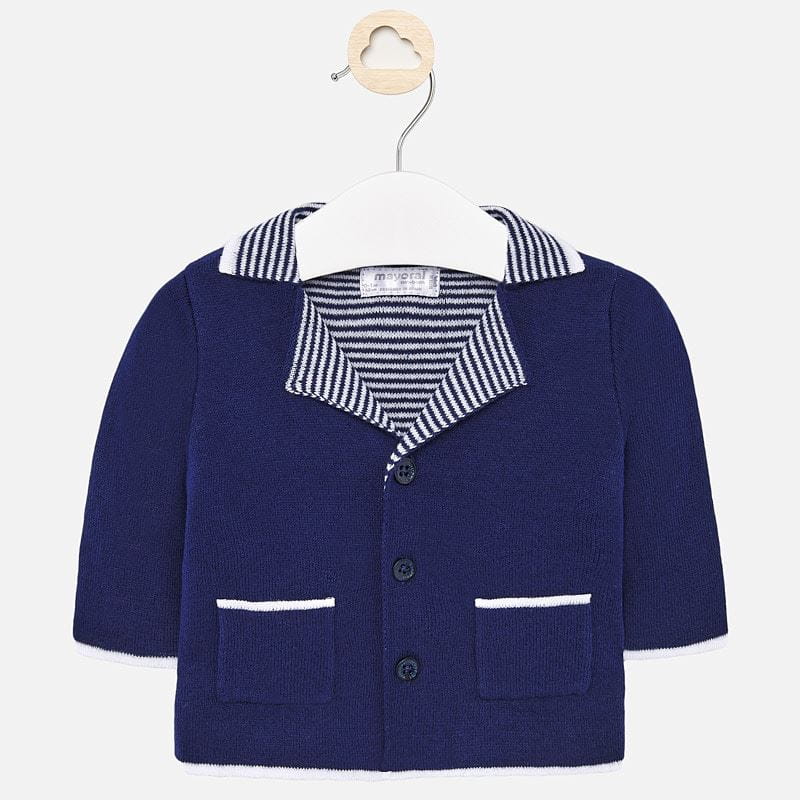 MAYORAL 1448 Marynarka sweterkowa do chrztu