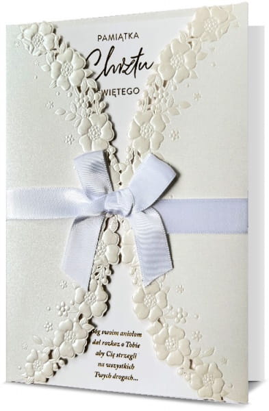 Pamiątka Chrztu Świętego - karnet