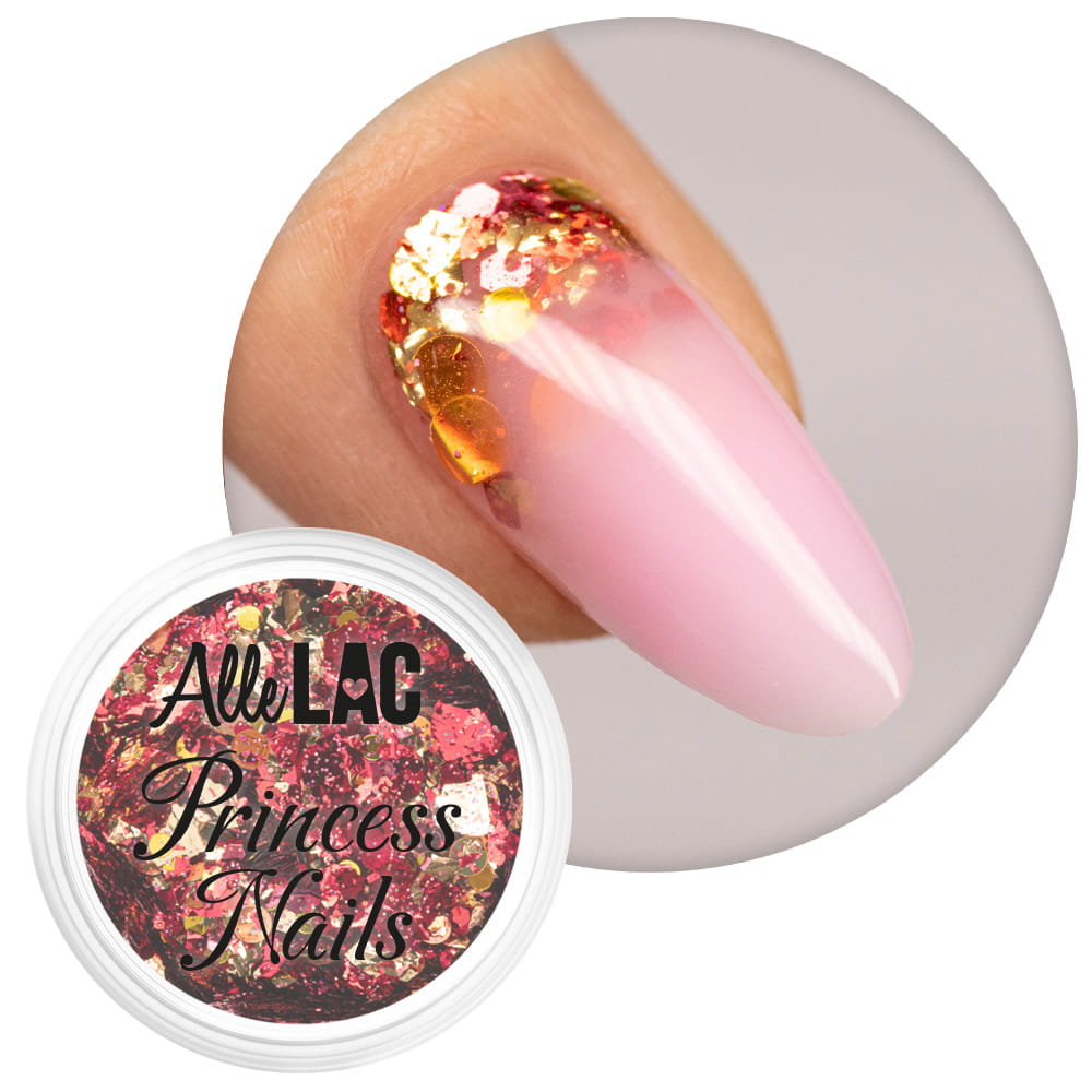Pyłek do paznokci Princess Nails AlleLac 1 g Nr 7
