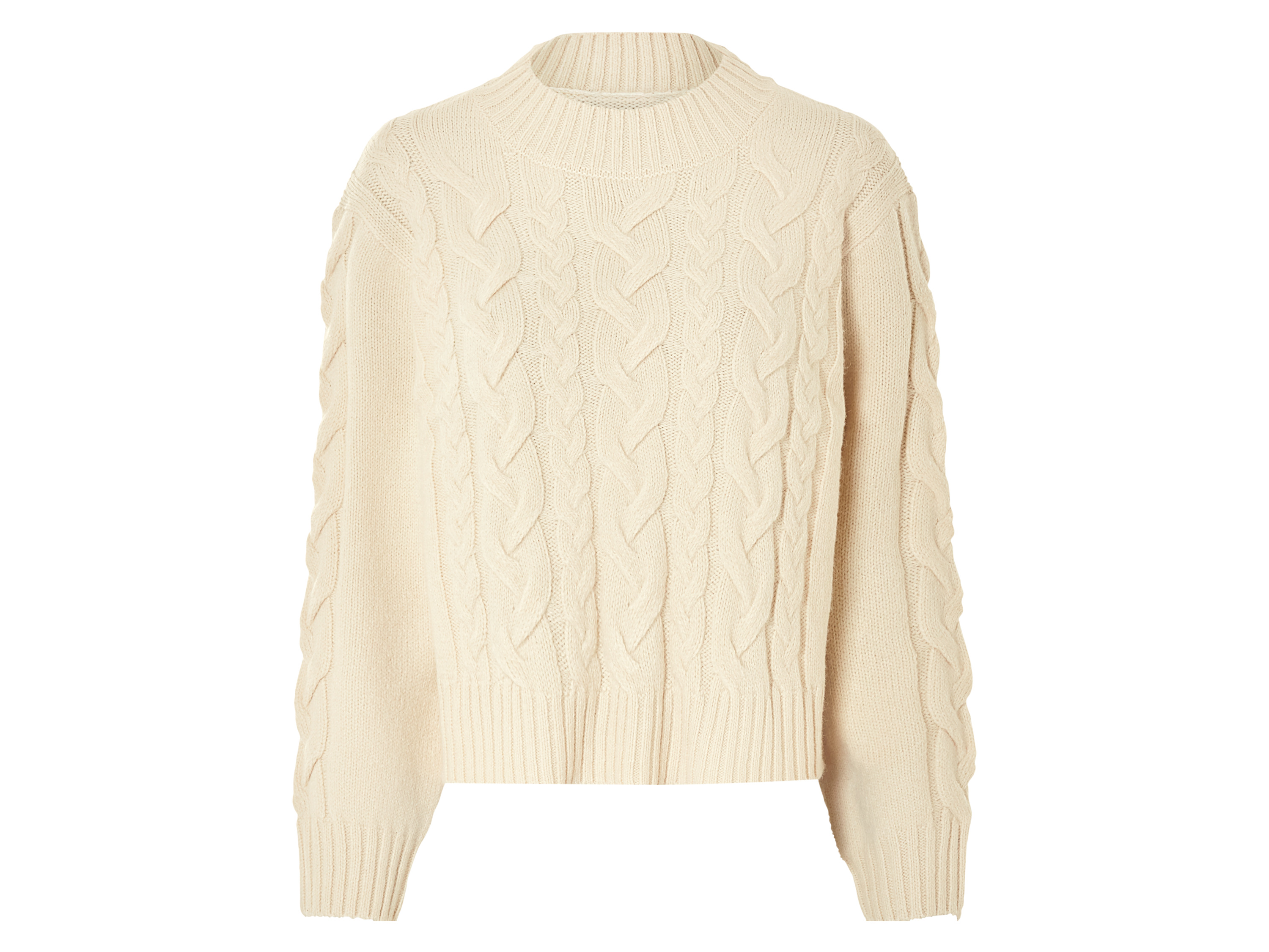 esmara Sweter damski Beżowy, S36/38