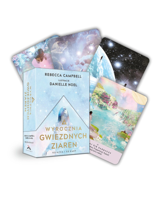 Wyrocznia Gwiezdnych Ziaren Rebecca Campbell (karty + książeczka)