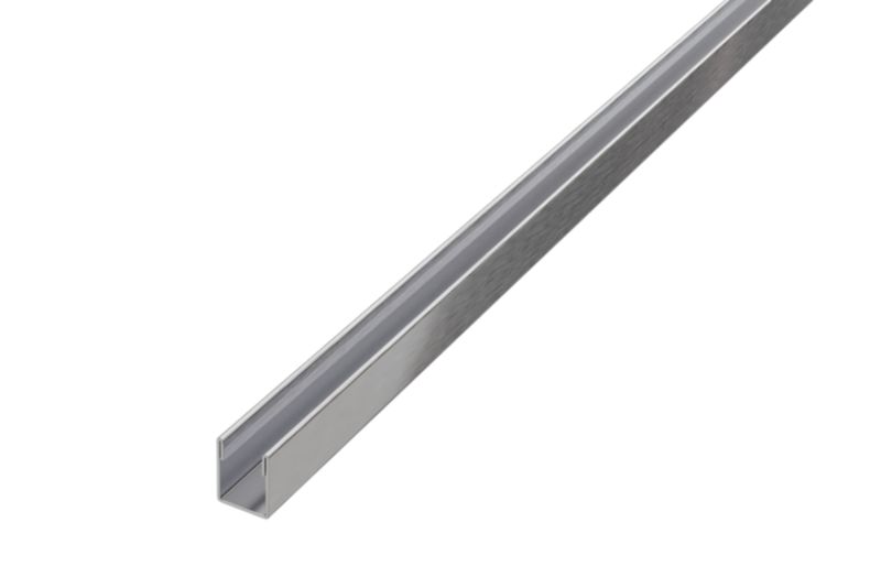 Profil montażowy do szkła LM Lambro srebrny matowy 1 szt.