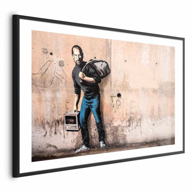 Plakat Artgeist Steve 30x21 cm z ramą czarną 1 szt