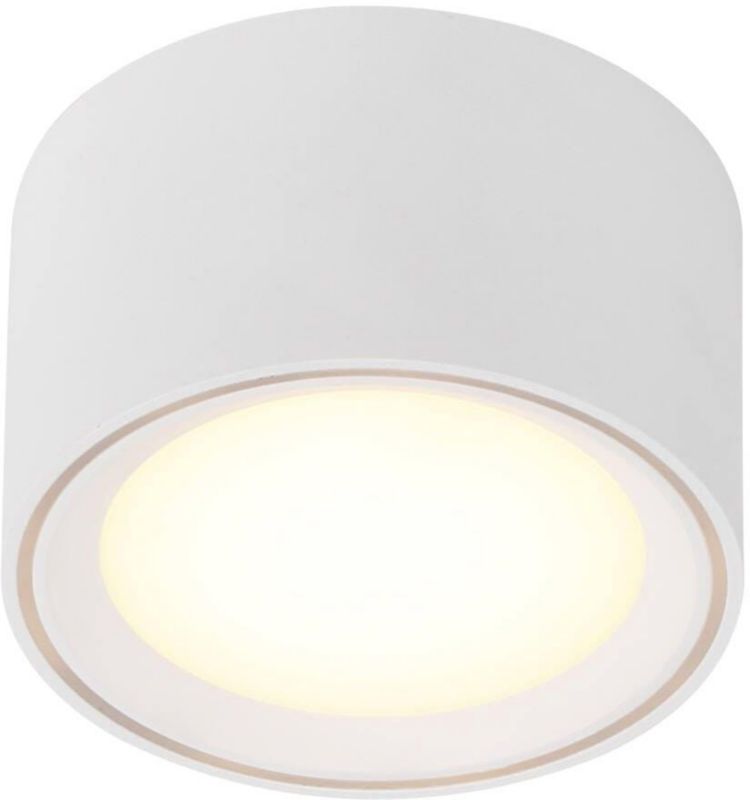 Lampa podsufitowa Nordlux Fallon LED 5,5W biała 4-stopniowy ściemniacz 2700K IP20, 1 szt.