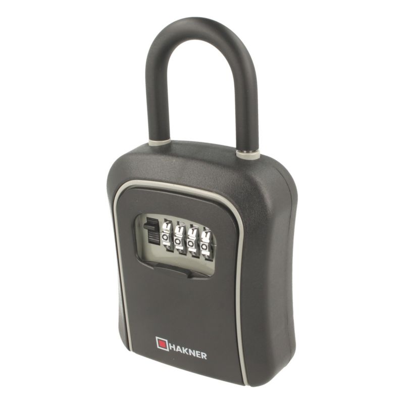 Kłódka skrytka na klucze Hakner z zamkiem szyfrowym 95x115mm - 1 szt.