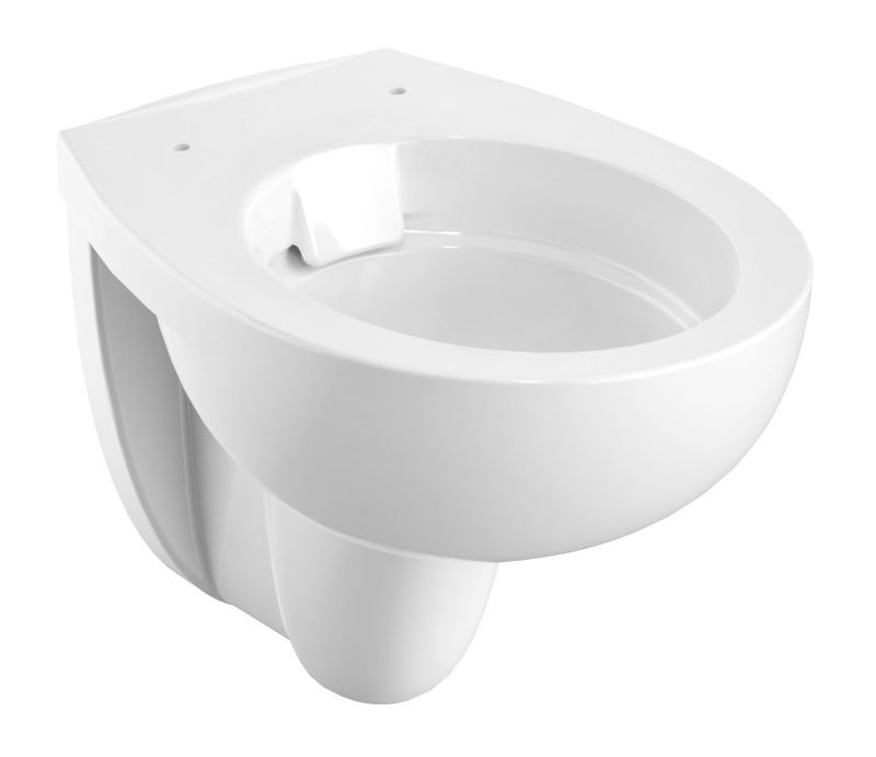 Miska WC wisząca KOŁO Rekord Rimfree biała, owalna, ceramika, bez kołnierza, 1 szt.