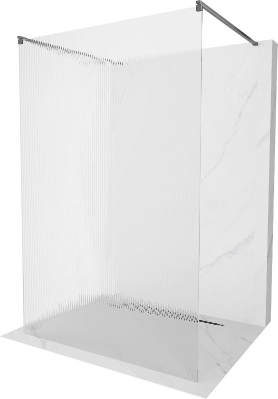 Ścianka prysznicowa Mexen Kioto gun metal 130 x 200 cm 800-130-002-95-091 szt.