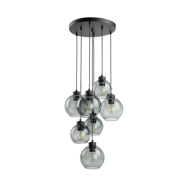 Lampa wisząca TK-Lighting Cubus Graphite 7 Koło - 1szt.