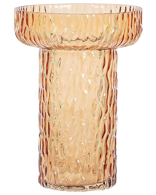 Wazon na kwiaty Platania Szkło Pomarańczowy 1 szt.