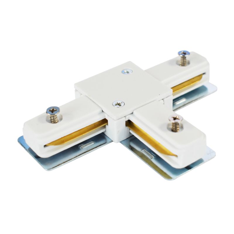 Łącznik T do szyny Milagro Track 1-obwodowy biały