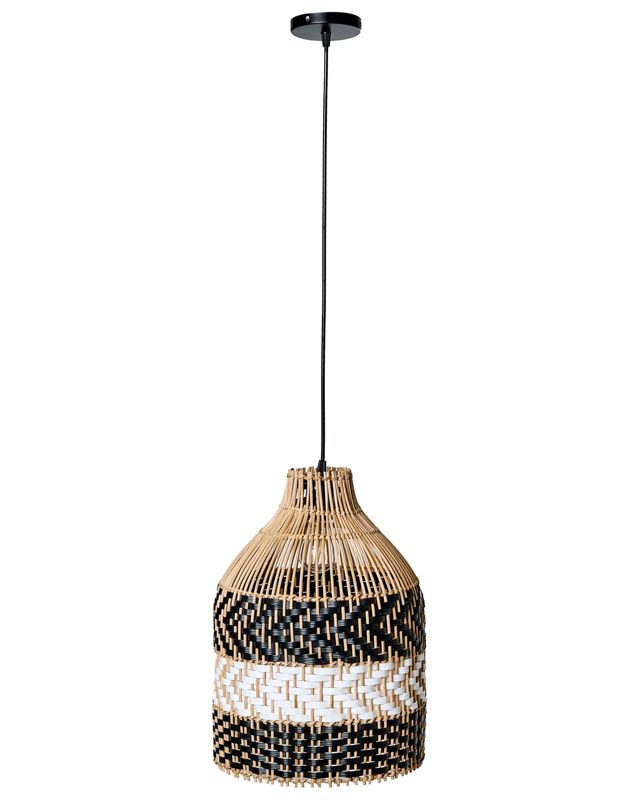 Lampa wisząca Turabo Rattan Kolorowy 1 szt.