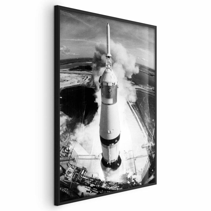 Plakat Artgeist Kosmiczna prędkość 40x60 cm z ramą czarną 1 szt