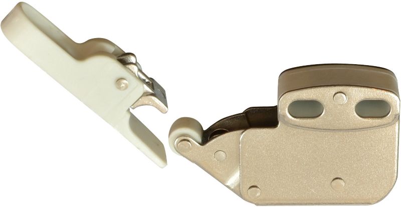 Odbój clik-clak zatrzask biały