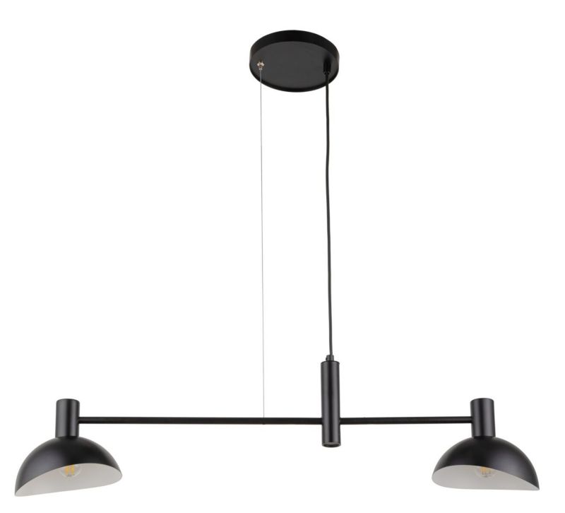 Lampa wisząca Sigma Lighting Artis 2076 czarno-biała 90 cm szerokości 2xE14 x 40W 1 szt.