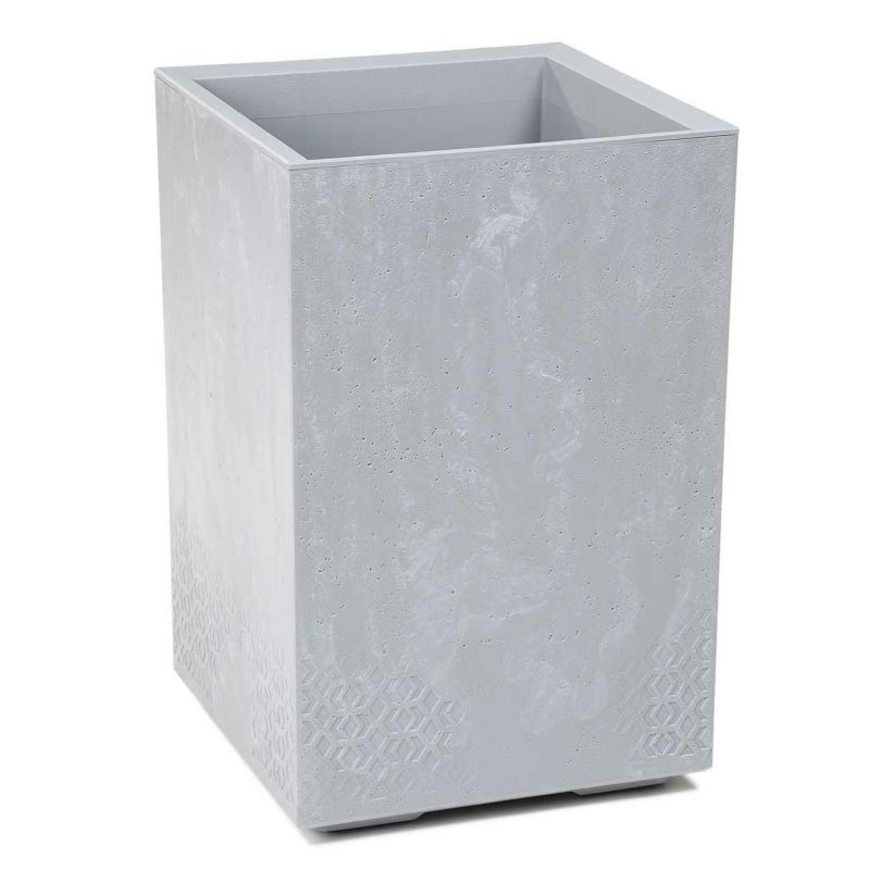 Donica HowHomely Tworzywo ECO Szare 39x58 cm 1 szt.