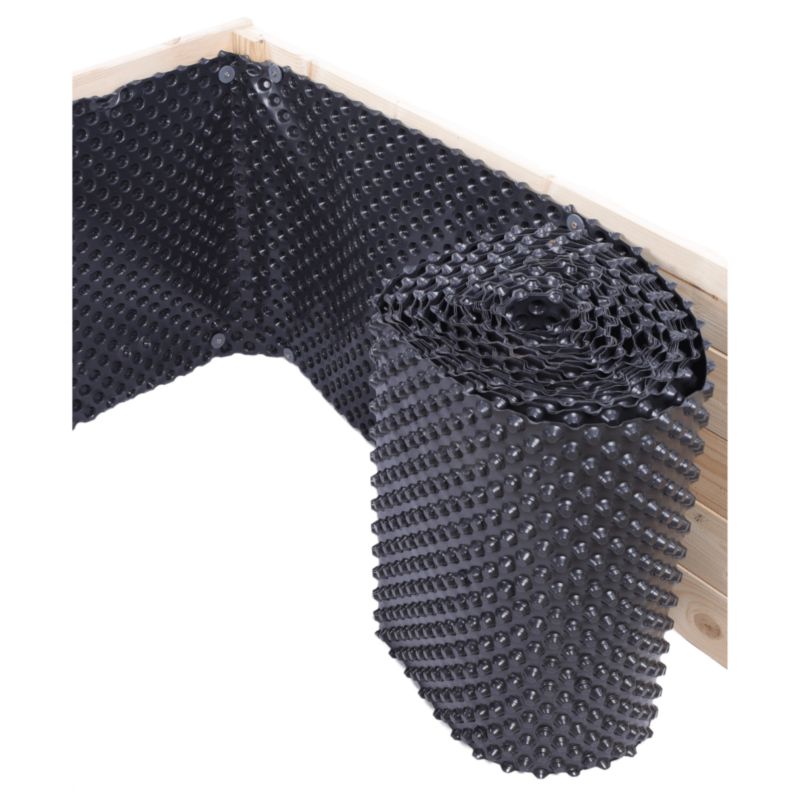 Folia kubełkowa do grządek z nadstawek MODO24 ochrona desek 19 cm 2,7 m 1 szt.