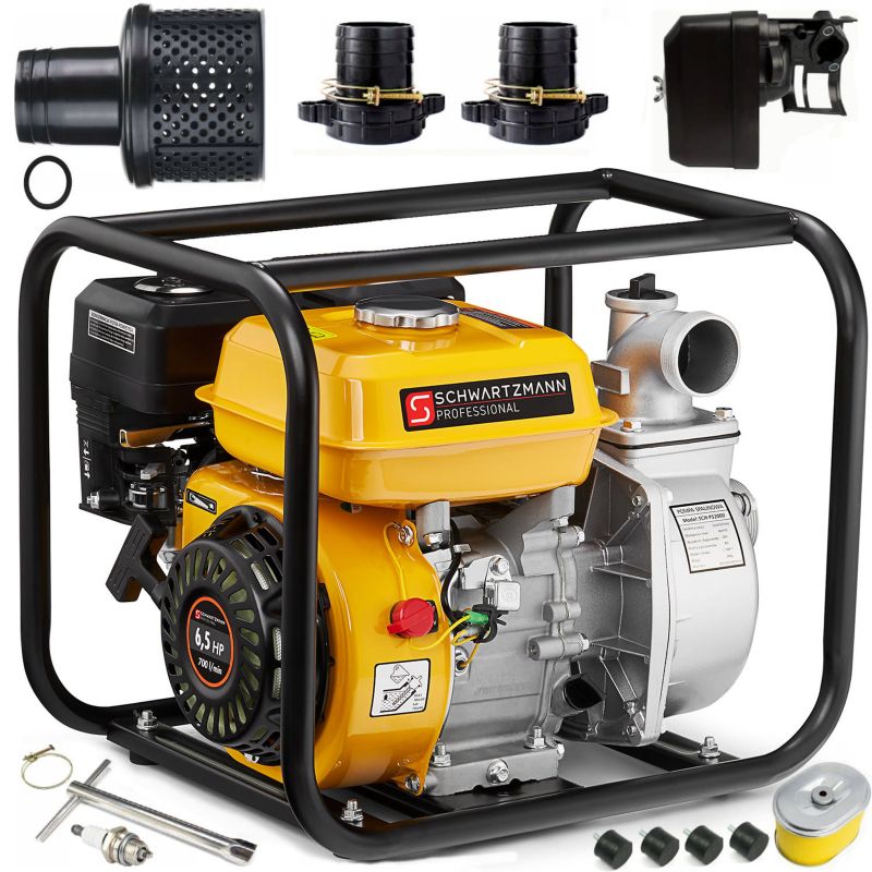 Pompa wody spalinowa motopompa SCHWARTZMANN SCH-PS2000 2" cale 42 m3/h 6,5 KM 1 szt