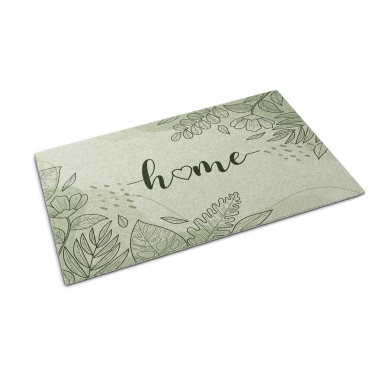 Wycieraczka wewnętrzna Tulup 150x100cm Motyw florystyczny Antypoślizgowa 1 szt.