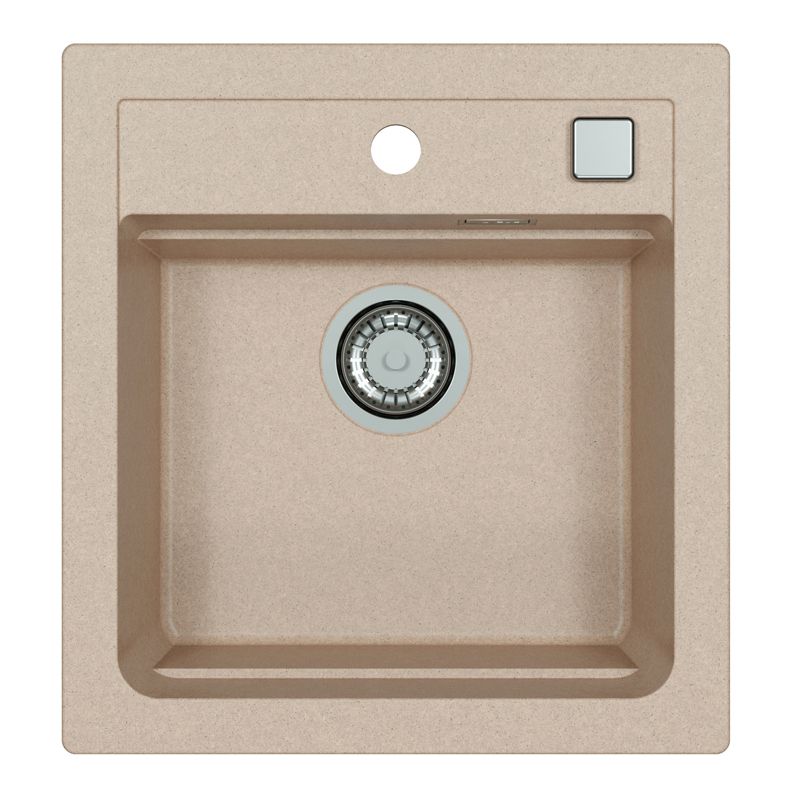 Zlewozmywak granitowy Alveus Atrox 20 kol. 22 piasek (47x50cm) 1-komorowy 1szt.