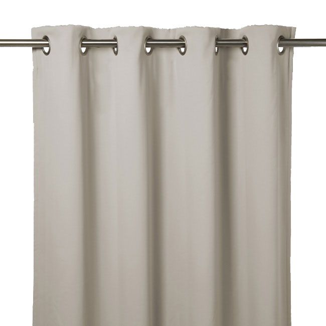 Zasłona zaciemniająca termiczna GoodHome Thermo Vestris 140 x 260 cm kremowa