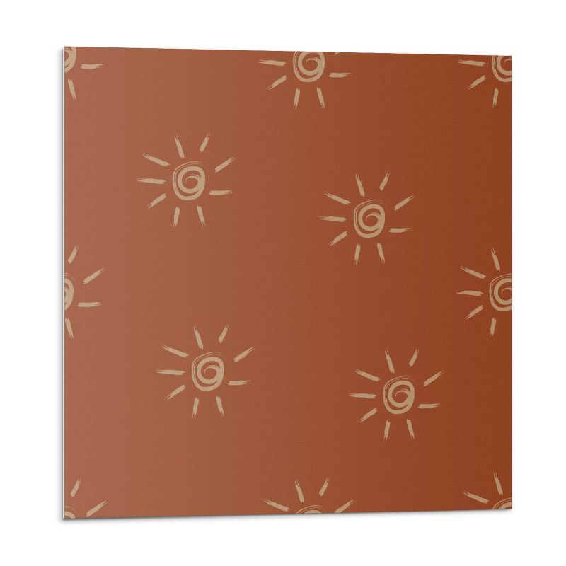 Kafelki samoprzylepne Wallfluent 50x50 cm Promienny wzór 4 szt.