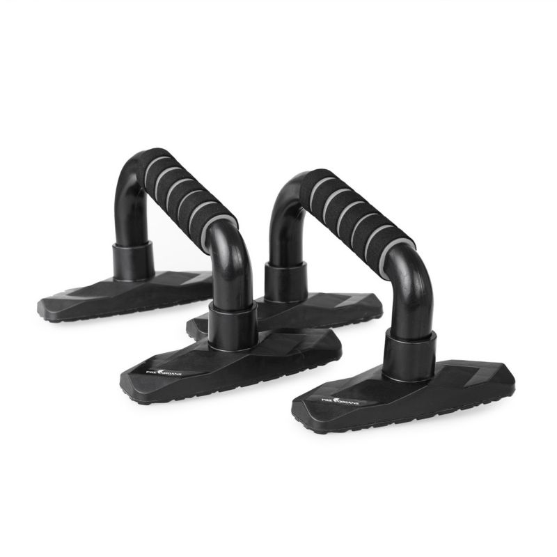 Zestaw uchwytów do pompek Pretorians podpórki push up szare 2 szt.