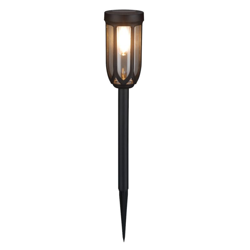 Lampa ogrodowa wbijana solarna Eko-Light Phil czarna LED 0.1W 3000K 5lm IP44 wym: 45 x 7,3 x 7,3 cm - 1 szt.