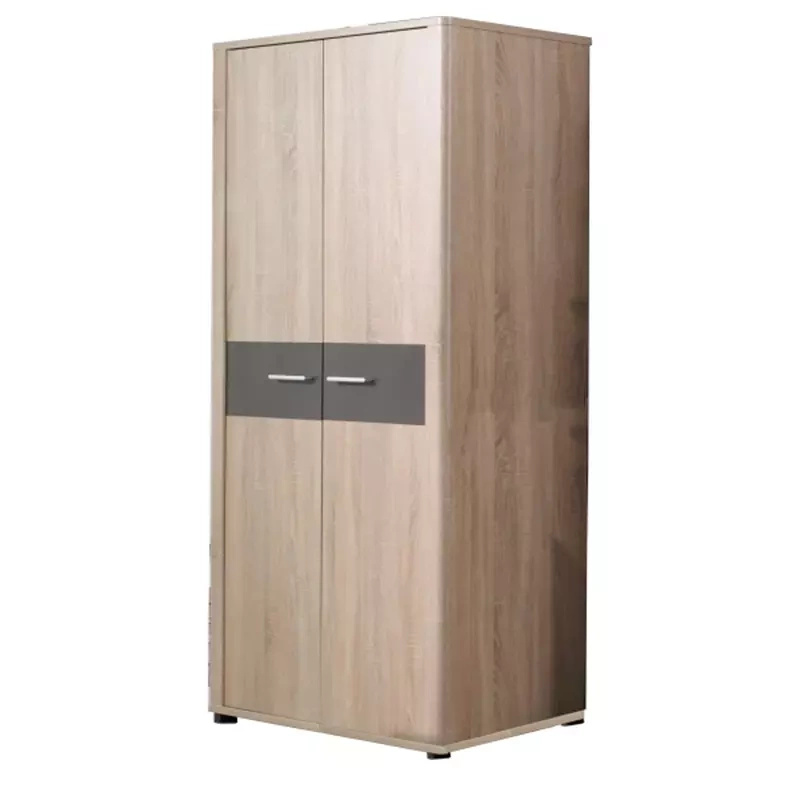 Dwudrzwiowa szafa do salonu dąb sonoma 90 cm FULL