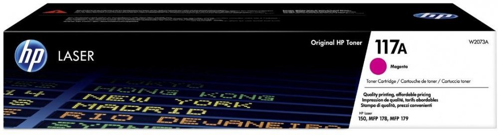 Toner HP 117A (W2073A), 700 stron, magenta (purpurowy)