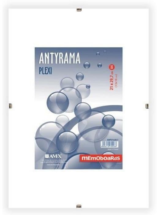 Antyrama Memoboards, pleksi, A4 (21x29,7cm)
