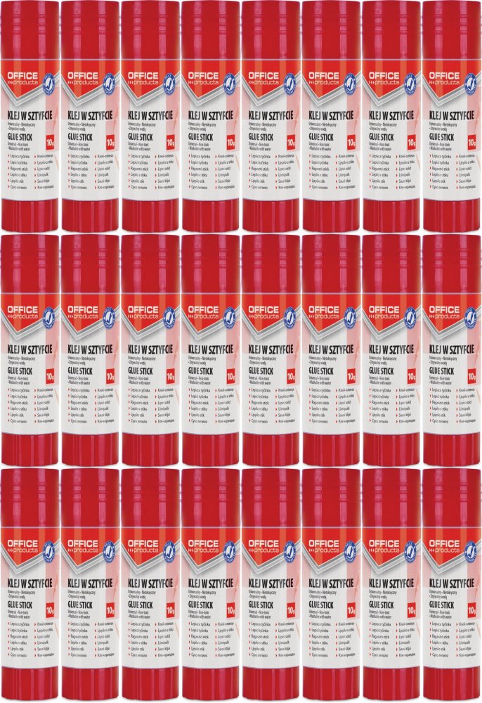 24x Klej biurowy Office Products, w sztyfcie, 10g