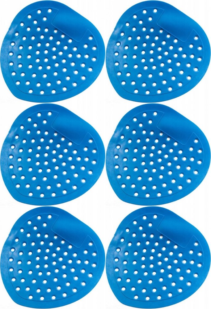 6x Wkład zapachowy do pisuaru Merida, niebieski, kwiatowy