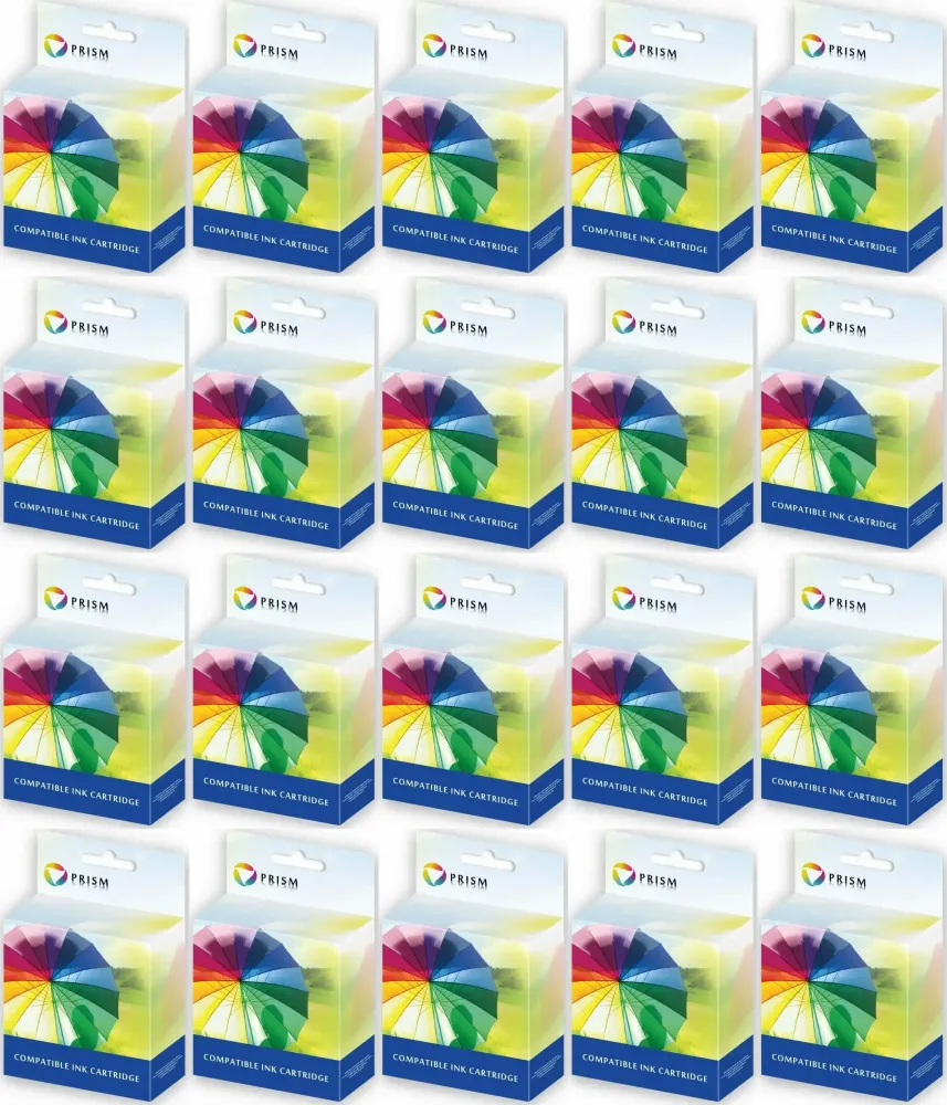 20x Tusz Prism ZEI-L6160CN (101/103), 70ml, 6000 stron, cyan (błękitny)