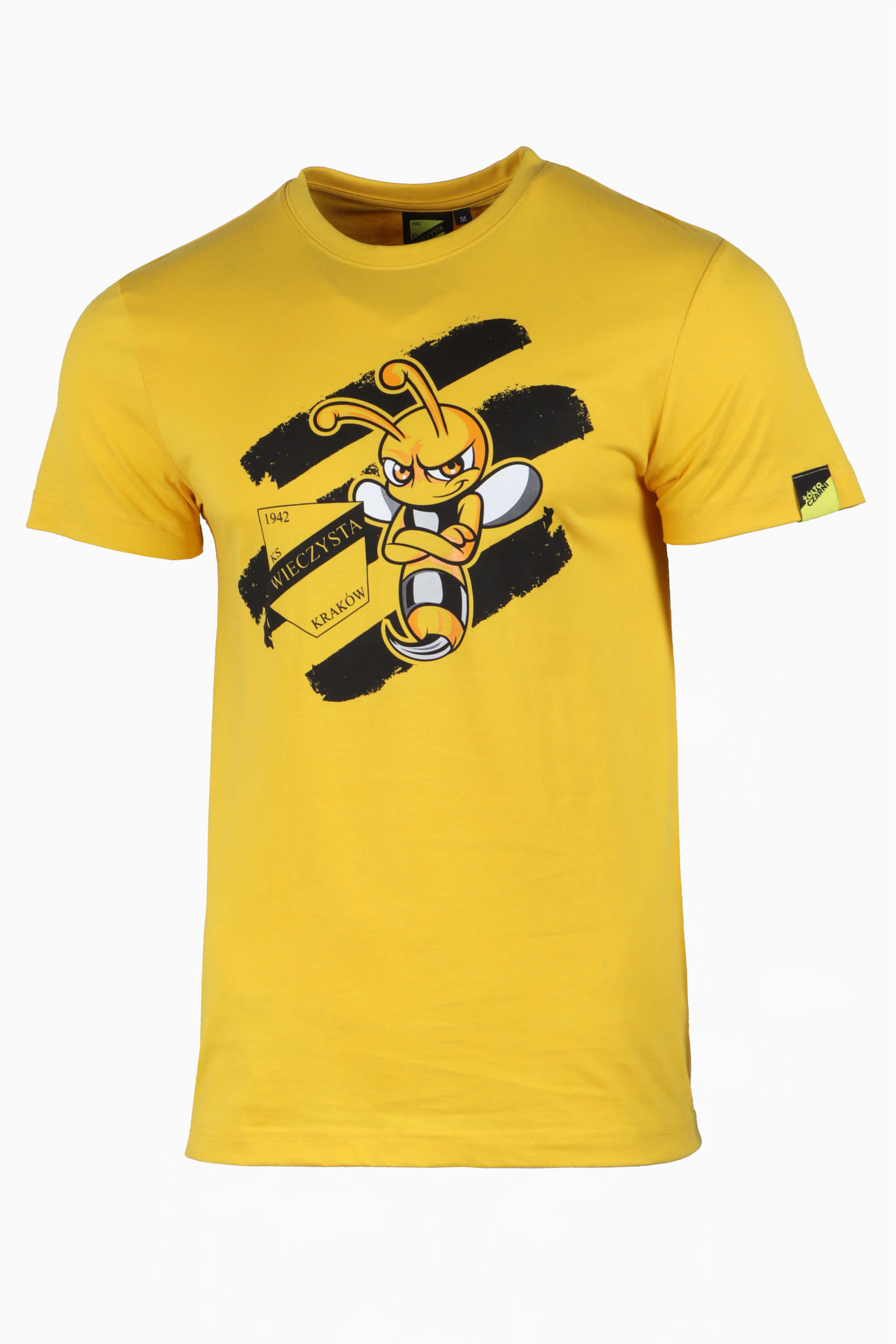 Koszulka KS Wieczysta Kraków 22/23 Tee Junior - Żółty