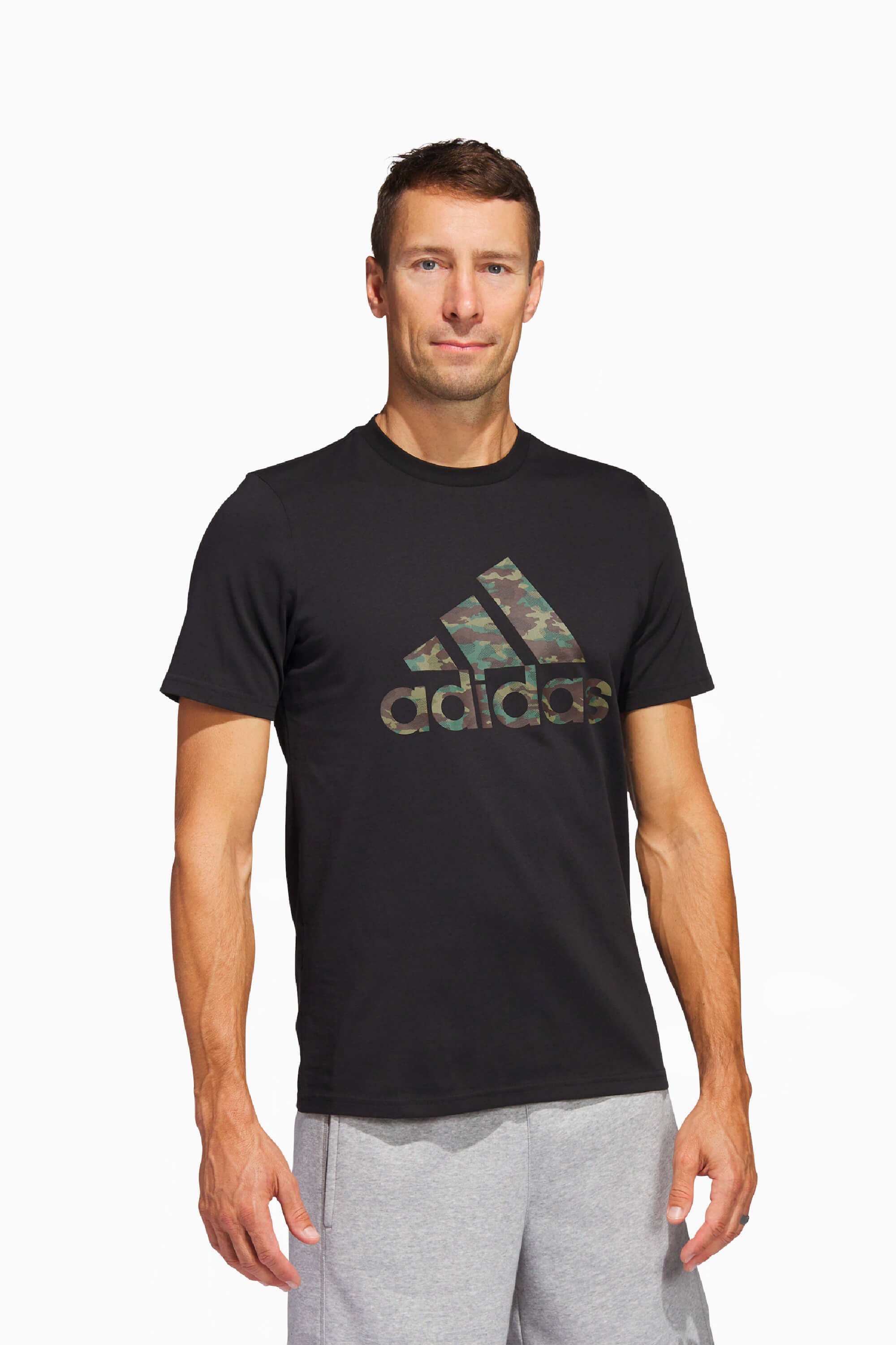 Koszulka adidas Camo - Czarny