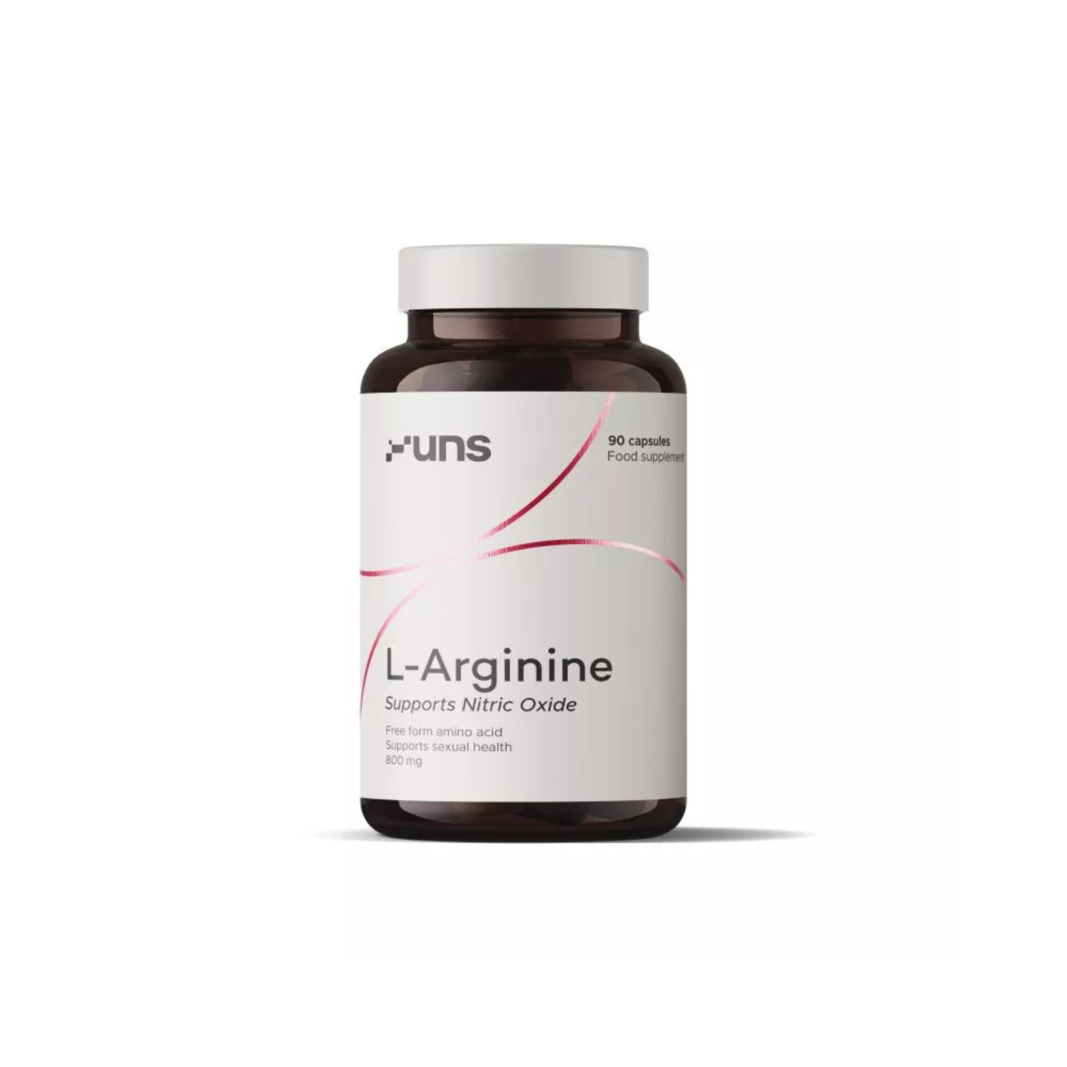 Uns, l-arginine, 90 kapsułek